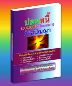หนังสือ - ปลดหนี้1ล้านบาท(ด้วยปัญญา)