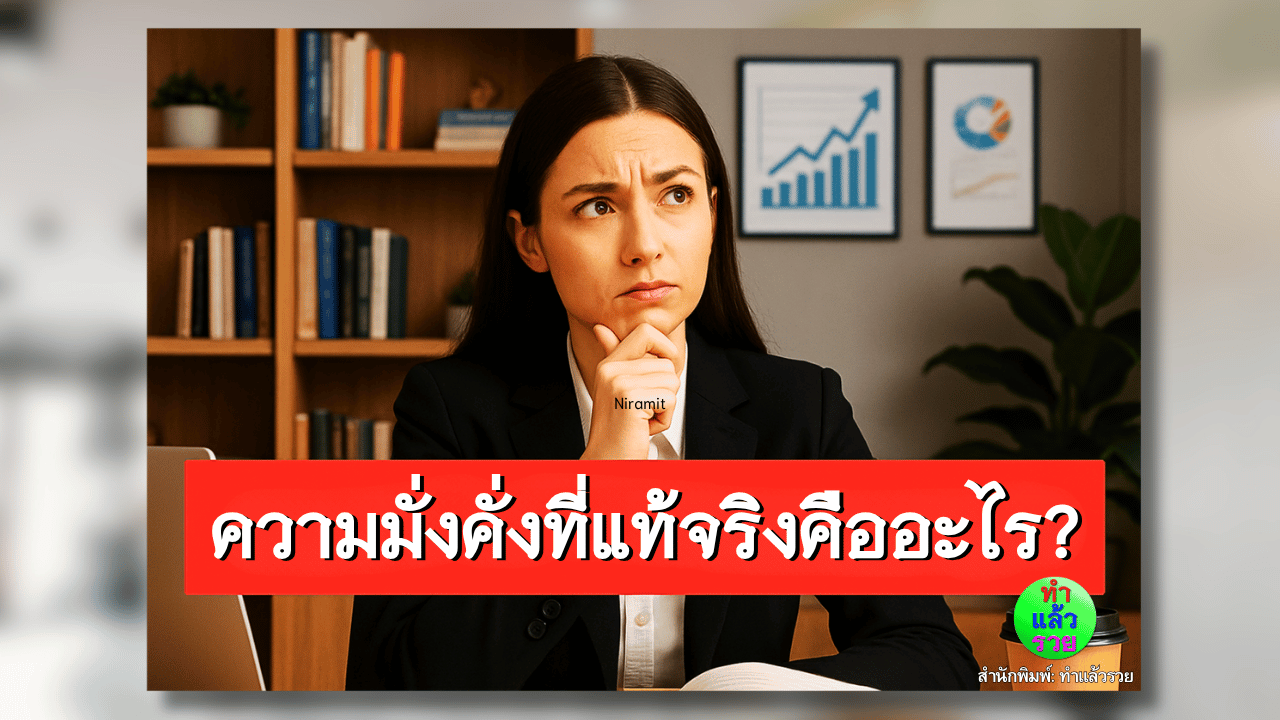 ความมั่งคั่งที่แท้จริงคืออะไร