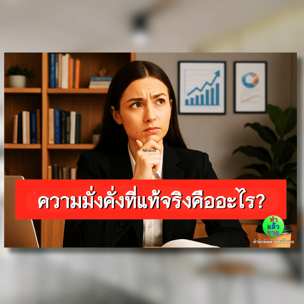 ความมั่งคั่งที่แท้จริงคืออะไร