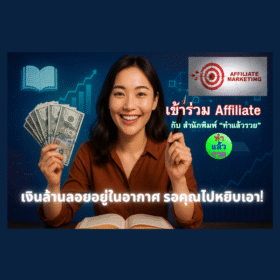 เข้าร่วม Affiliate กับ สนพ.ทำแล้วรวย (600 x 600 px)